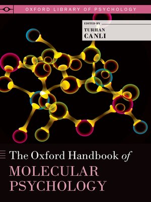 cover image of The Oxford Handbook of Molecular Psychology